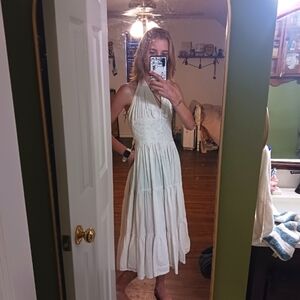 Halter top sun dress